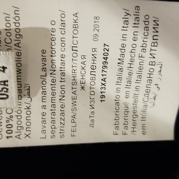 MOSCHINO Christmas lights black bear hoodie sweater shirt made in Italy - Picture 5 of 6